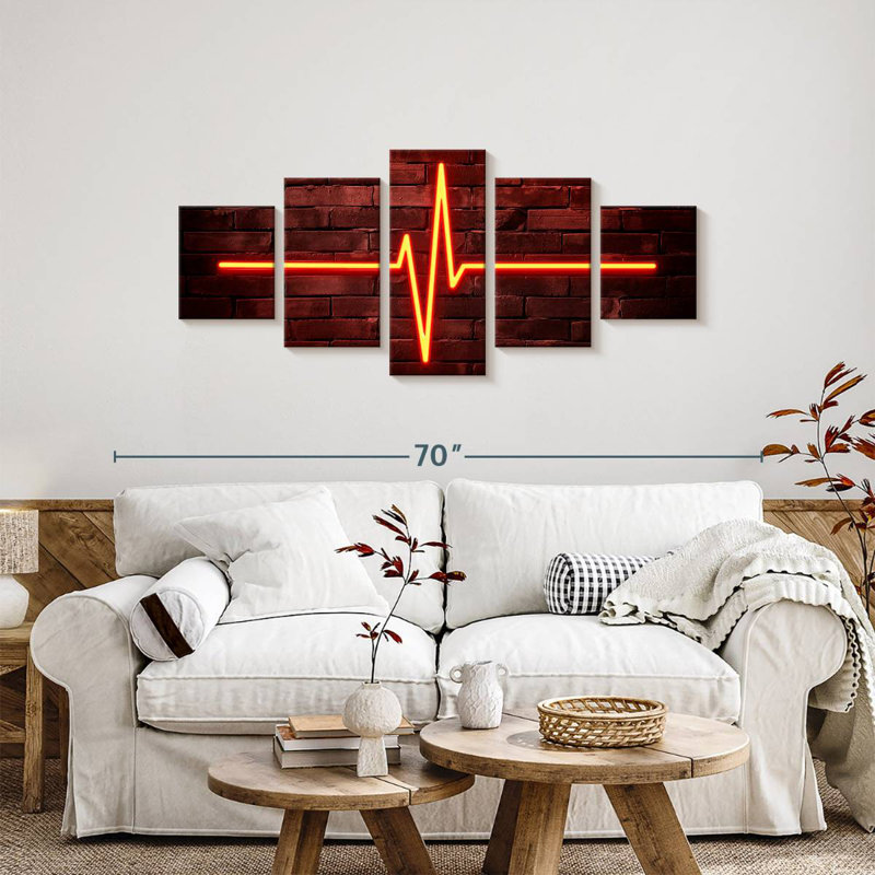 Lifeline, 24" H x 55" W