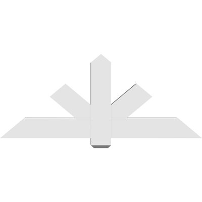 Support de pignon en PVC de qualité architecturale Kennewick