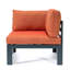 Ensemble de causeuse modulaire d'extérieur 4 pièces Hokku Designs Letendre-70374808