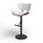 Pehrson Swivel Height Adjustable Faux Leather Mid-Century Bar Stool-571361727