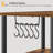 Bakers Rack Microwave Stand Coffee Bar with Power Outlet