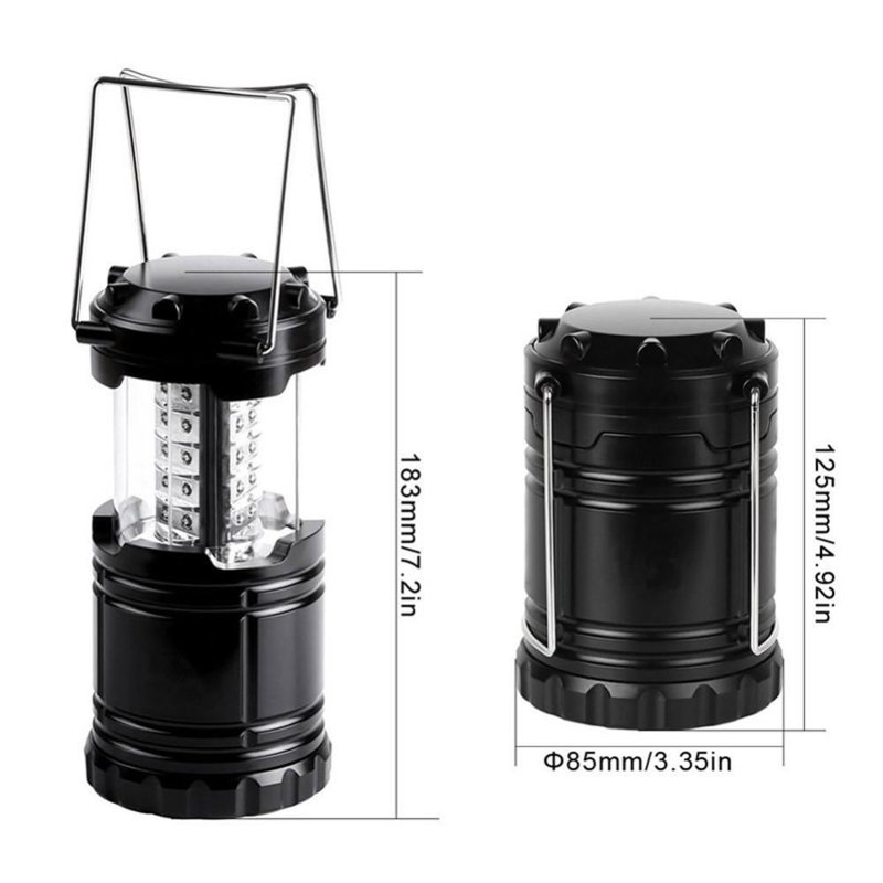 5'' Battery Powered Integrated LED Outdoor Lantern