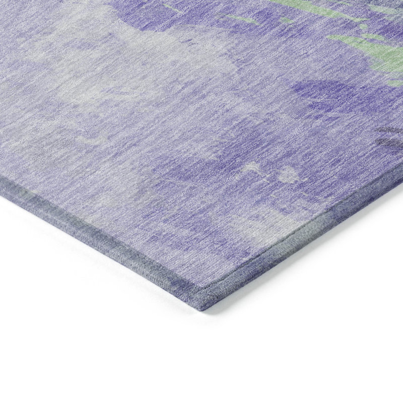 Tapis lavable à la machine intérieur / extérieur Cinead ACN1675, Rectangle 10 pi x 14 pi
