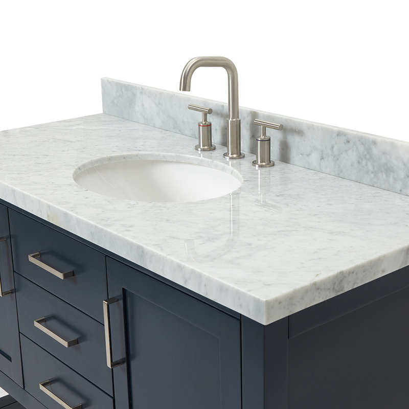 Bayhill 49'' W Single Vanity, Midnight Blue