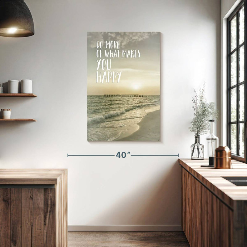 Tergel Do More Of What Makes You Happy Sunset, H 39 po x l 26 po