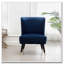 Fauteuil d'appoint en velours-1033517155