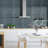 Blue Mirage 12 in. x 12 in. Glossy Glass Mosaic Wall Tile