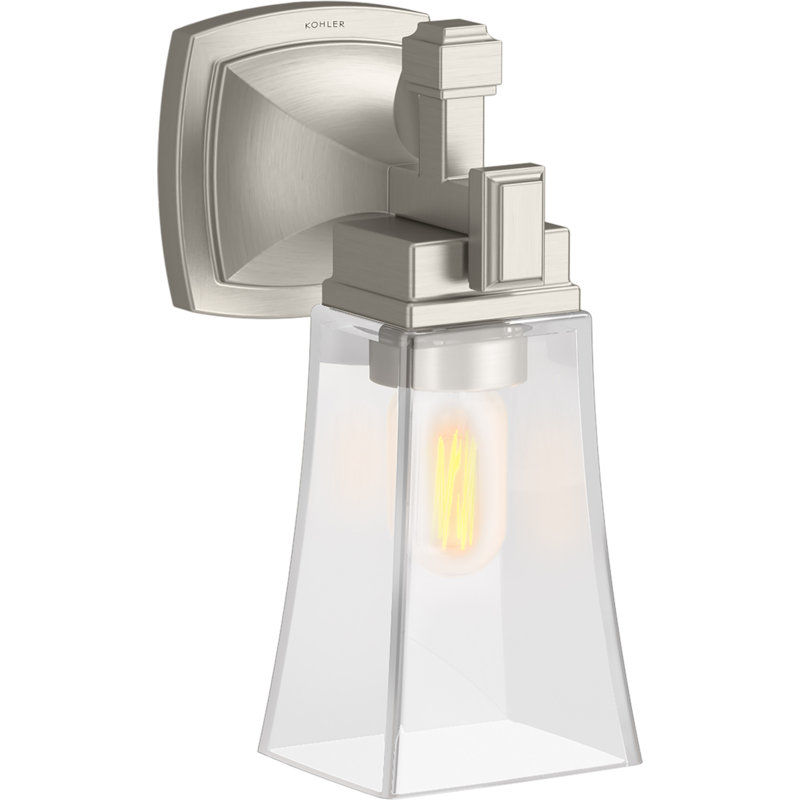 Riff 11.19 In. One-Light Sconce, Brushed Nickel