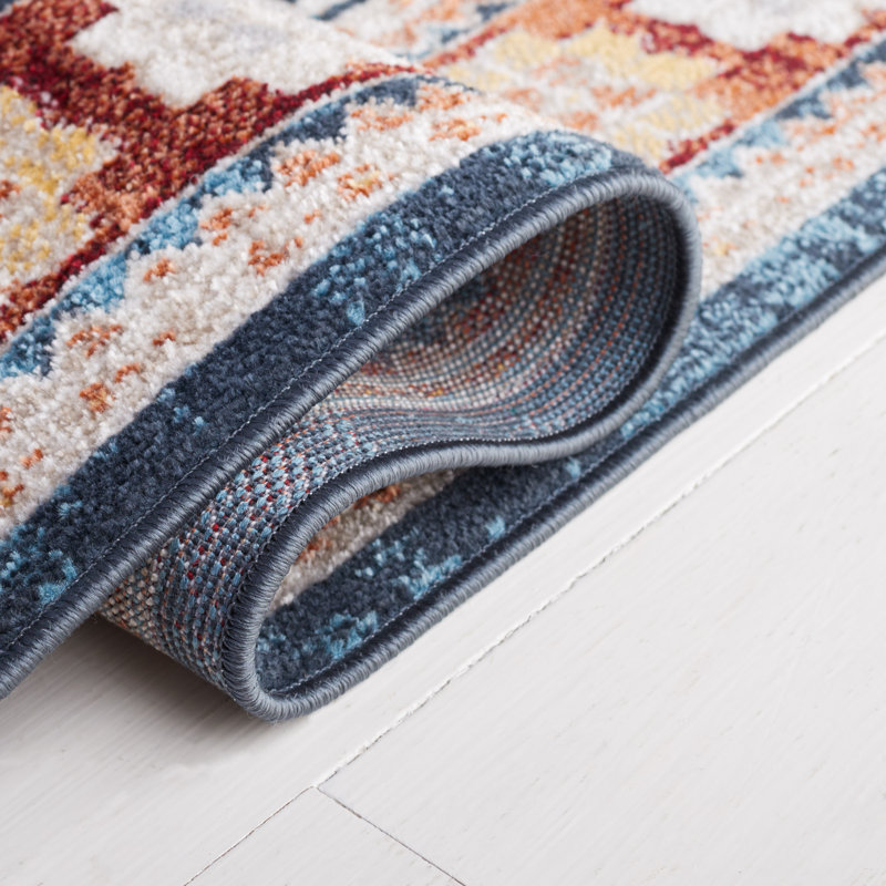 Bayside Performance Machine Washable Oriental Rug, Rectangle 5'3" x 7'6"