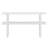 Narrow Console Table with Marble-Effect Top, Retro Entryway Table with Open Shelf, Sofa Table for Entryway, Hallway and Living Room (Espresso)-1882794805