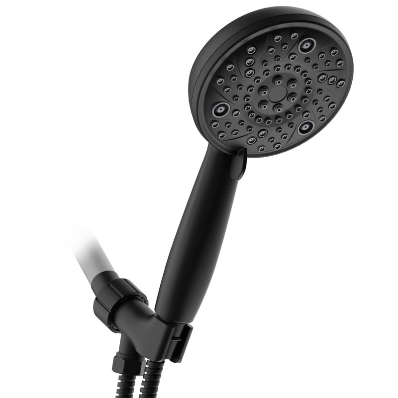 Pomme de douche à 8 fonctions avec douchette, ensemble de poignées de douche à haute pression avec douchette de 4,7 pouces