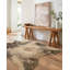 Tapis beige à imprimé animal Altraud-29161017