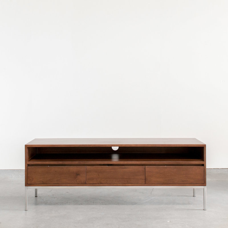 TV Stand for TVs up to 70", Classic Walnut