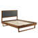 Willow Wood Platform Bed with Angular Frame