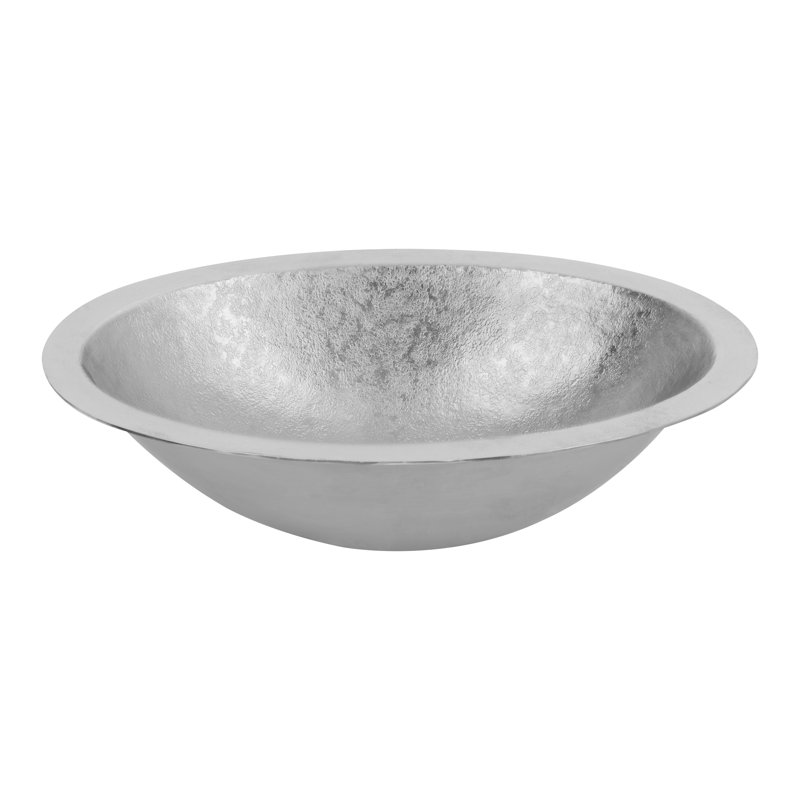 Terra Firma 19'' L Bathroom Sink, Nickel
