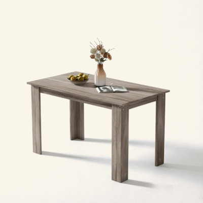 Minimalist Kitchen Table,Rectangular Dining Table,Durable Multi-Purpose Table(Only Table)