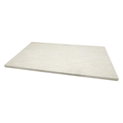 13 in. x 24 in. x 0.79 in. Matte Porcelain Stone Look Pool Coping Eased Edge (4.33 sq. ft./unit, 2 Pieces)
