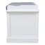 Abbey Canvas Upholstered Storage Bench-1110224352