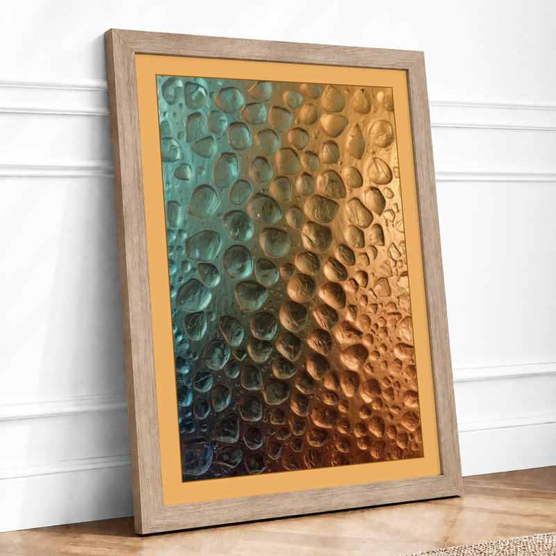 Gradient Scales Abstract - Print, Oak, A3 - 42.0 x 29.7 cm
