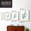 Wildflower Sprig II, reproduction encadrée - bois massif
