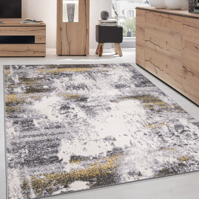 Tapis noir / blanc Demeray
