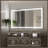 Kaelia Frameless LED Lighted Bathroom Vanity Mirror with Anti-fog & Brightness Adjustable, Memory Function Wall Mirror-677949176