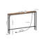 120 cm W Console Table