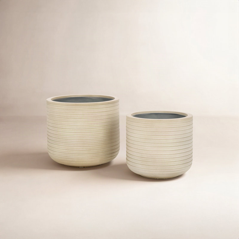 Norah Planter Pot Set2, Beige