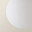Metropolis Glass Round Pendant Shade in White