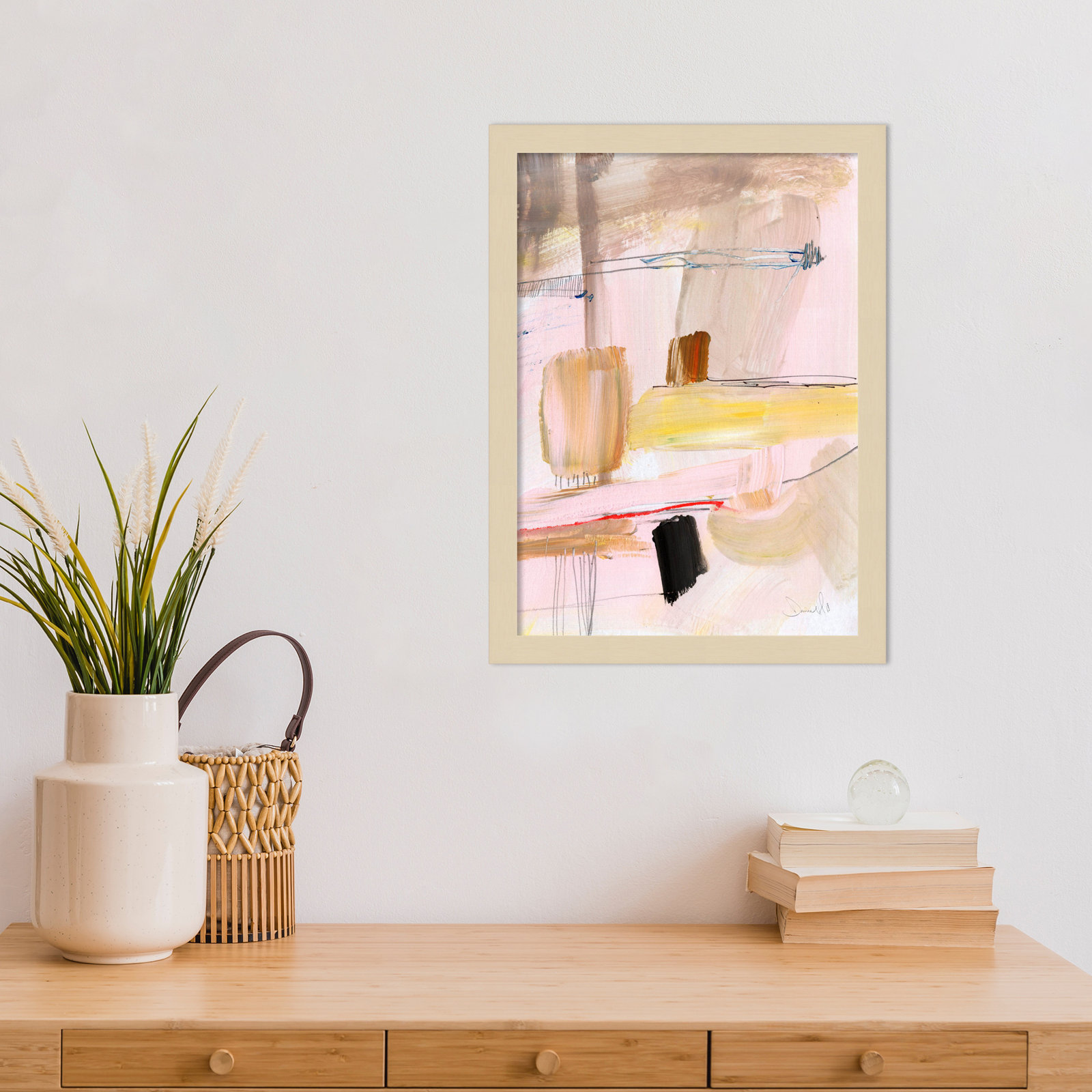 Cleve "Summer Dream" Print by Dan Hobday, Brown, 17" H x 13" W