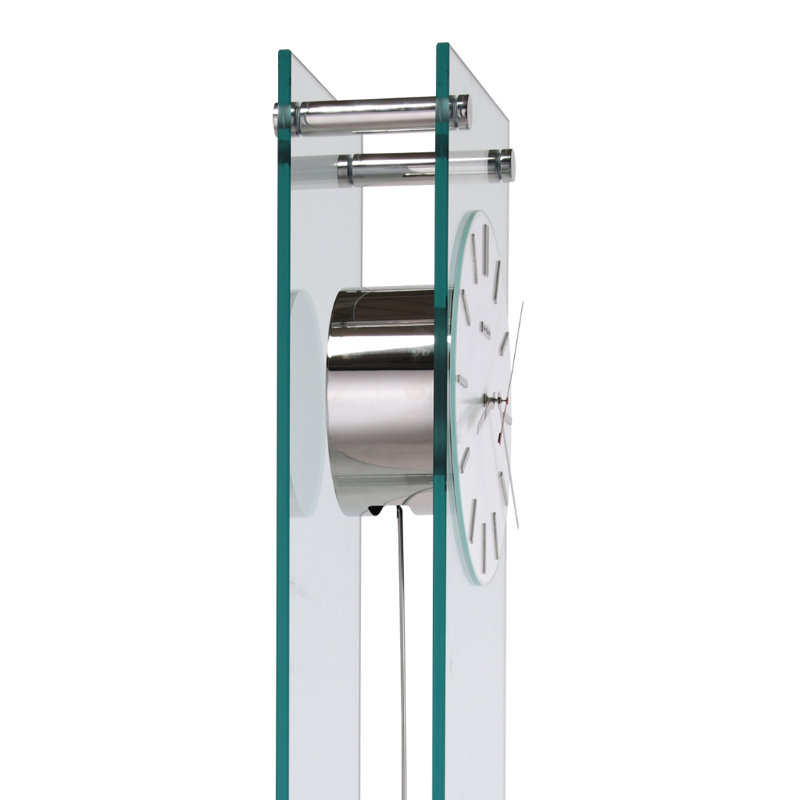 Echo II 78'' Glass Floor Clock