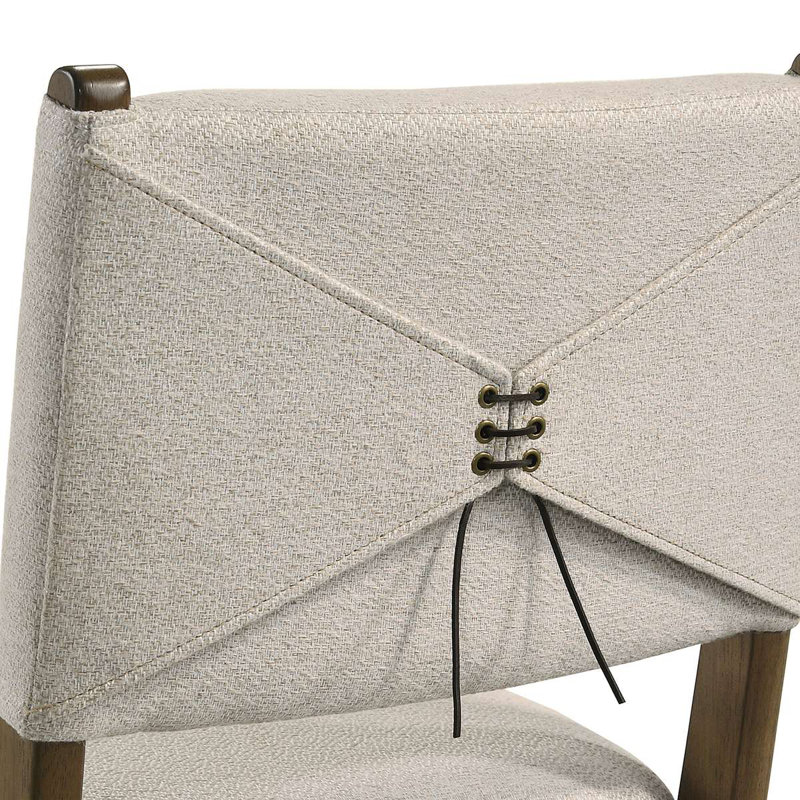 Chaise d'appoint de comptoir rembourrée Crispin (ensemble de 2)