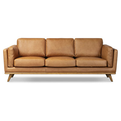 Macadamia 90'' Rolled Arms Chesterfield Sofa -  Primitive Collection, PCS28603COG10