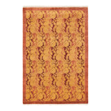 Classic One-of-a-Kind 4' 0" x 5' 10" Hand Knotted Area Rug