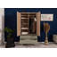 Tromso 2 Door Solid Wood Wardrobe