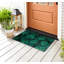 Non-Slip Floral Outdoor Doormat