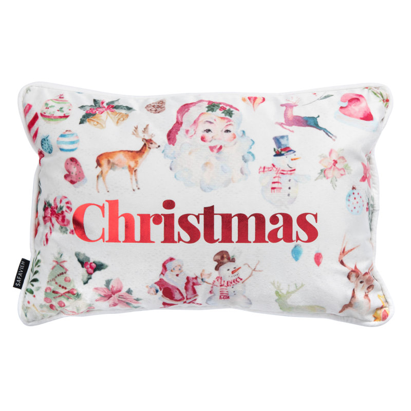 Coussin lombaire Patrick, Assorted/Red