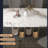 Modern Rectangular Rock Slab Dining Table Sets-108639185