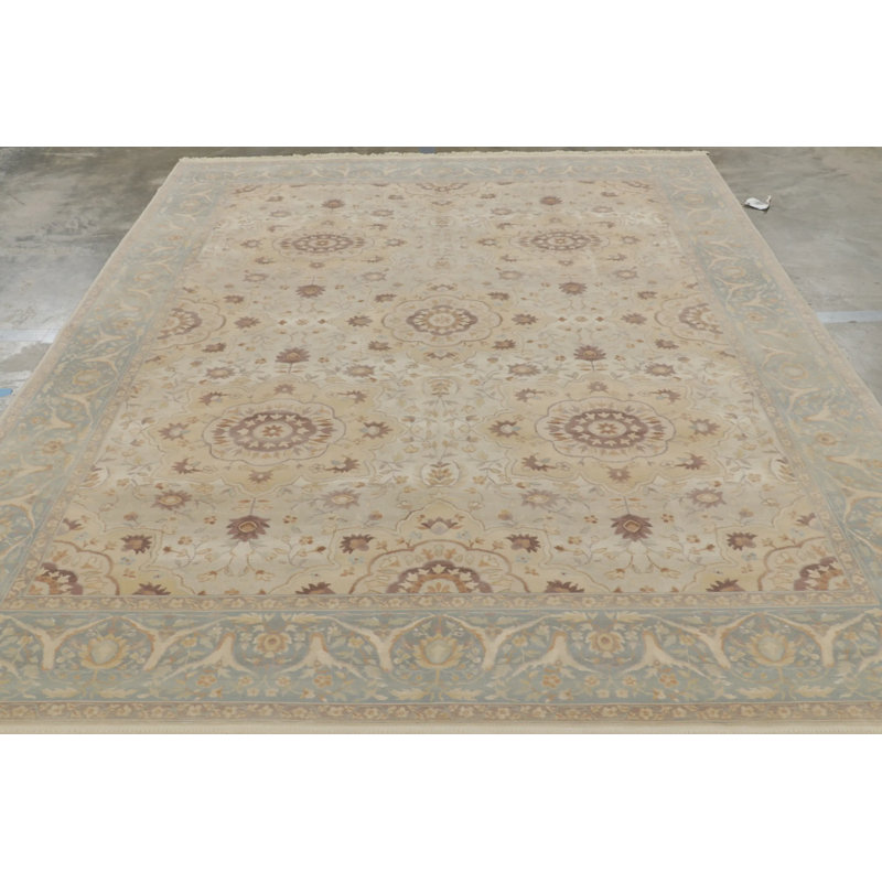 Rug & Kilim’S Sultanabad Rug In Beige-Brown With Floral Patterns