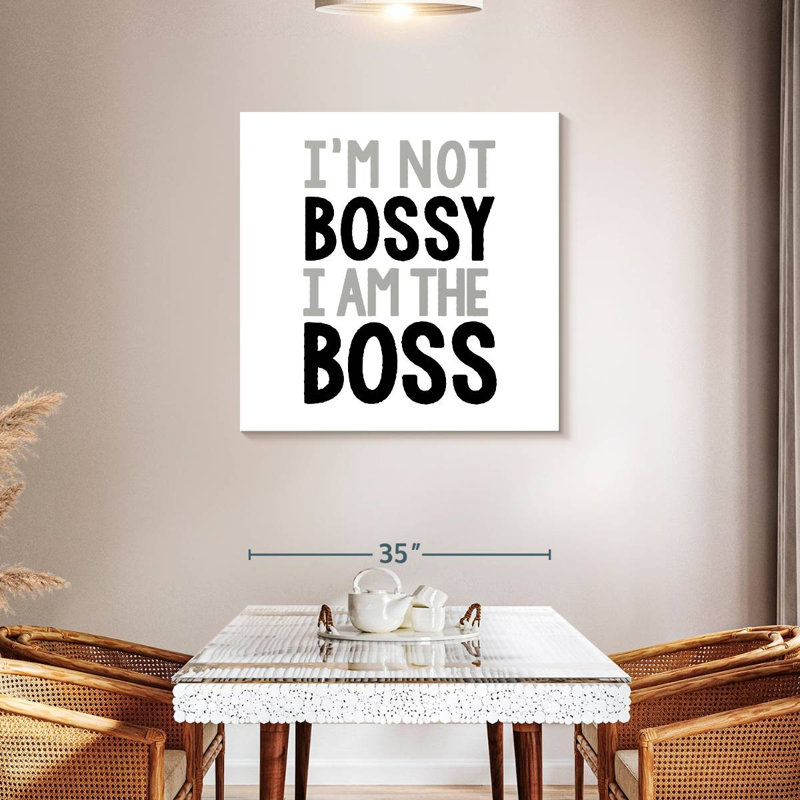 Boss, 36" H x 36" W