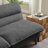 72.4" Cordury Soft Armless Futon Sofa Bed-505392183