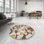 Brun Dagny/Tapis décoratif grise-2055356756