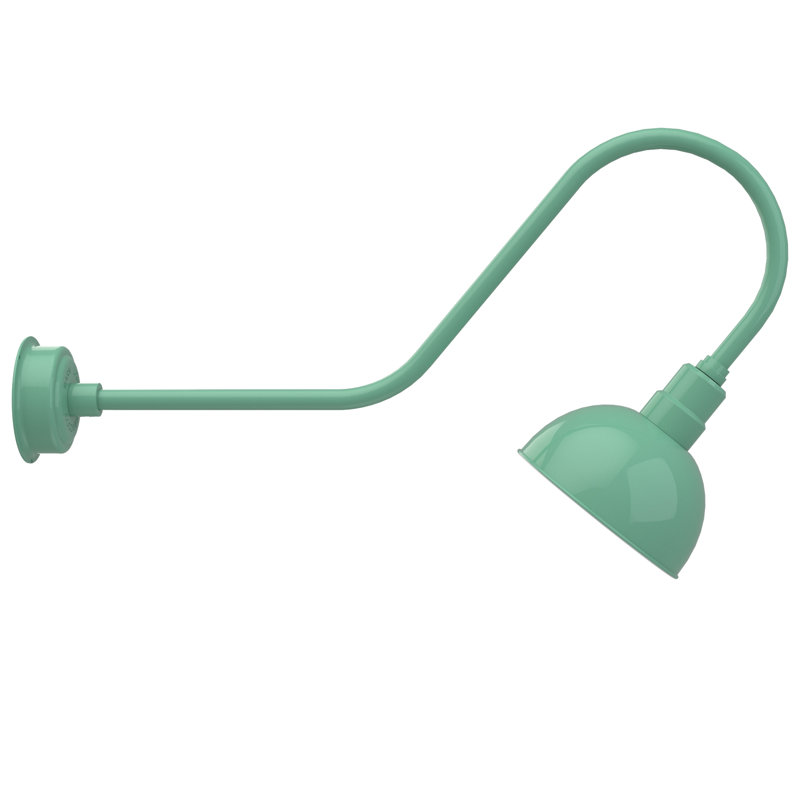 Dipkarpaz LED Wall Light, 12" H x 10" W x 36" D, Jade