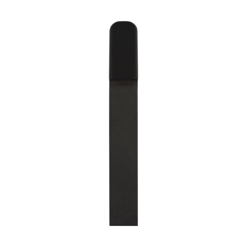 Froler LED Outdoor Sconce, 17" H x 2.4" W x 2.6" D, Black, Black