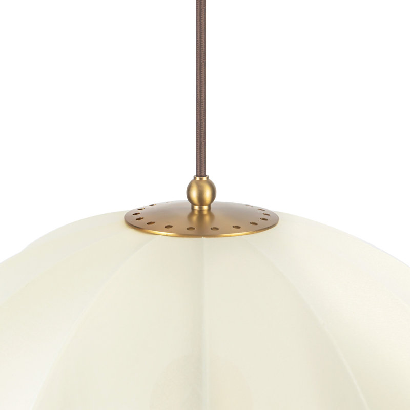 Luminaire suspendu Tuscany, Doré, H 87,25 po x l 18 po x P 18 po