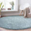 Chandra Rugs Giulia Collection Plush Modern Contemporary Hand-Woven Silver White Grey Shag Polyester Pile Material Handmade Area Rug-1863563956-1762308401
