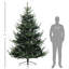 Arbre de Noël 55,1 po de largeur, 300 lumières à DEL, 1218 branches, pin artificiel nordique 7,5 pi