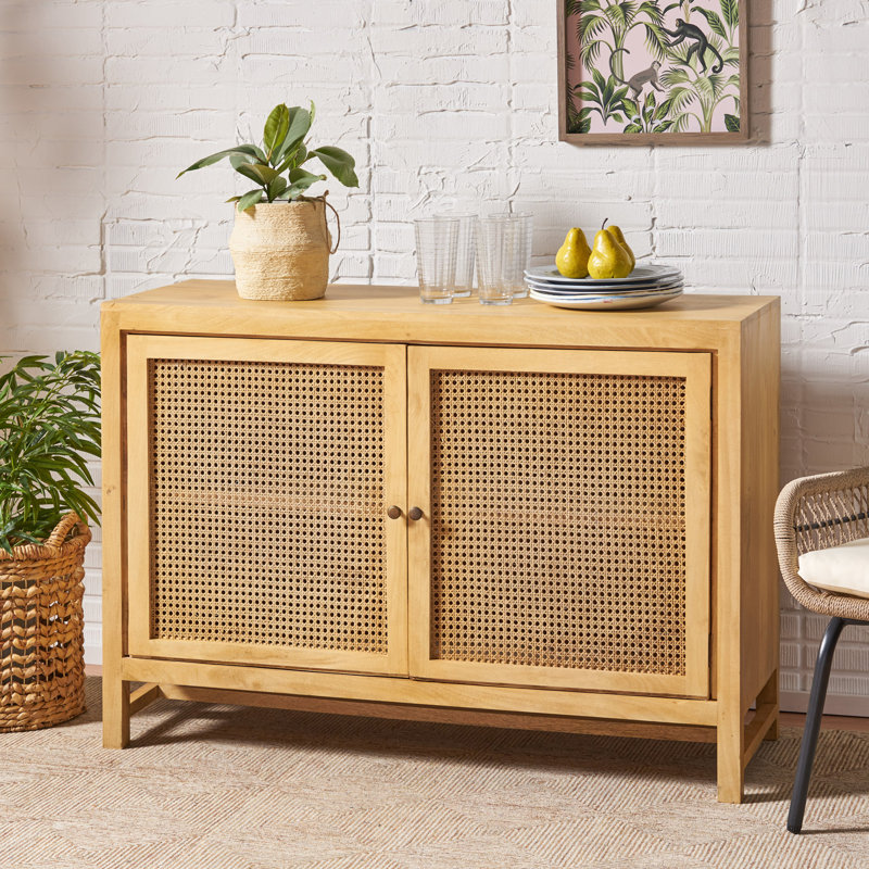 Armoire de rangement décorative 2 portes
