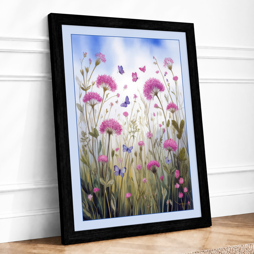 Wildflower Meadow Botanical - Framed Print
