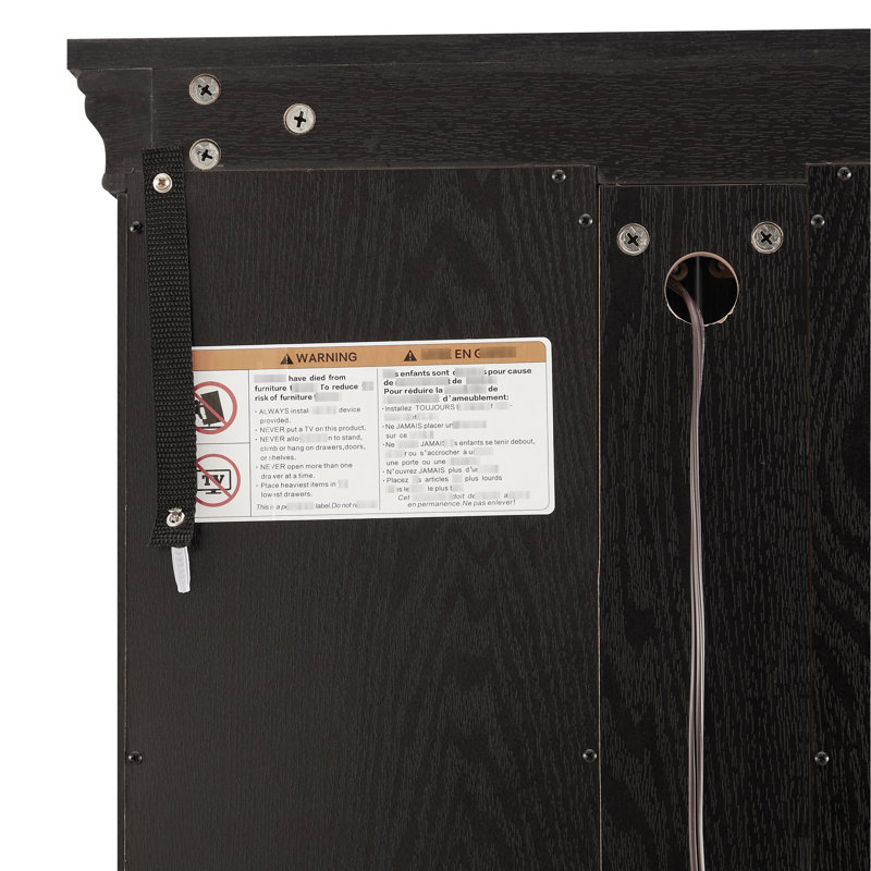 Armoire vitrée élégante à six niveaux pour le vin dans le salon, avec éclairage interne et tablettes réglables Curio noir personnalisable avec poignée rétro